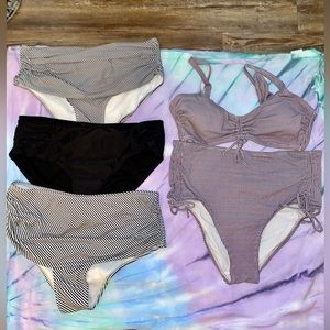 KONA SOL CUPSHE  CATALINA BATHING SUIT & SEPARATES BOTTOMS SWIMSUIT SIZE LARGE